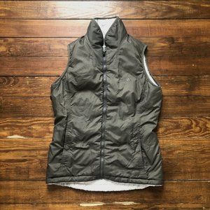 North Face Vest, XS, Green, Sherpa, Reversible